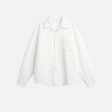 Vintage Oversized Flannel Cuban Collar Shirt