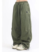 Techwear Cargo Oversized Parachute Pants