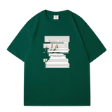 Floral Print Cotton T-Shirt