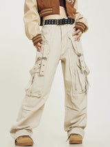 Y2k Vintage Spliced Cargo Pants