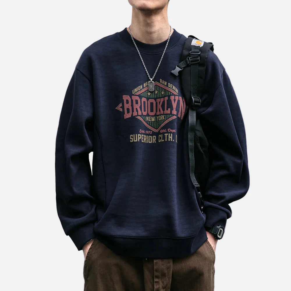 High Quality Oversized Graphic Crewneck Sweatshirt