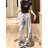 Y2K Spider Wide-Leg Sweatpants