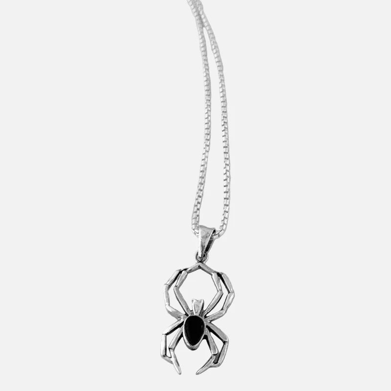Collier araignée Y2K
