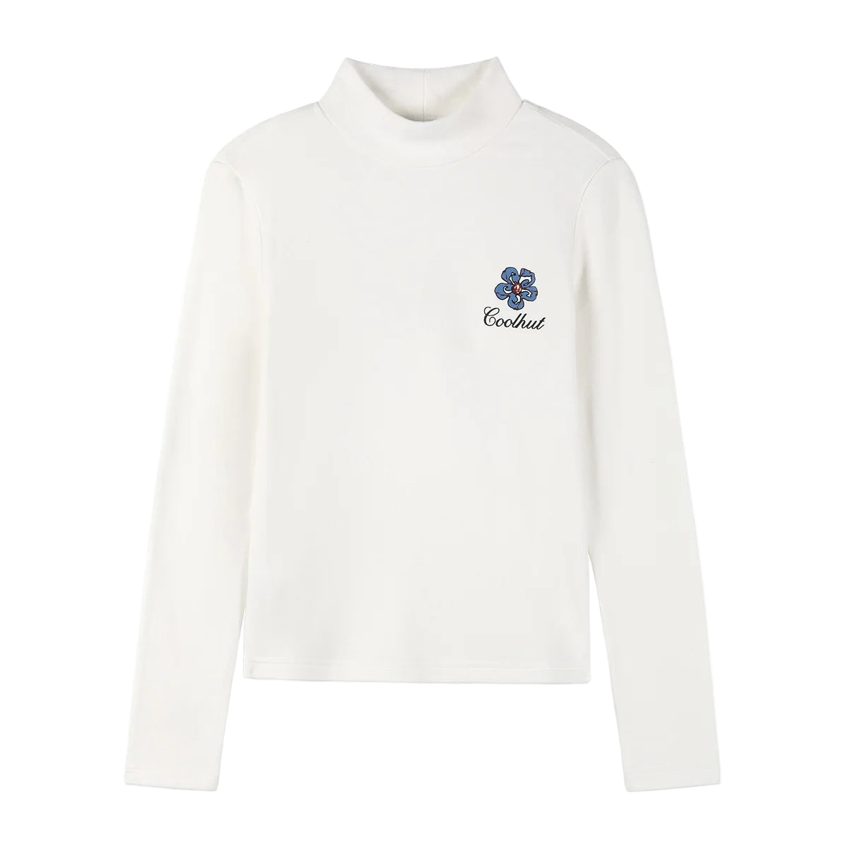 Haut en maille pour femme à imprimé floqué Y2K
