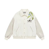 American Style New Floral Embroidered Jacket