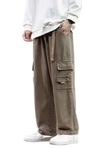 Wide-Leg Cargo Pants
