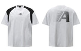 T-shirt de sport de course imprimé graphique rétro essentiel