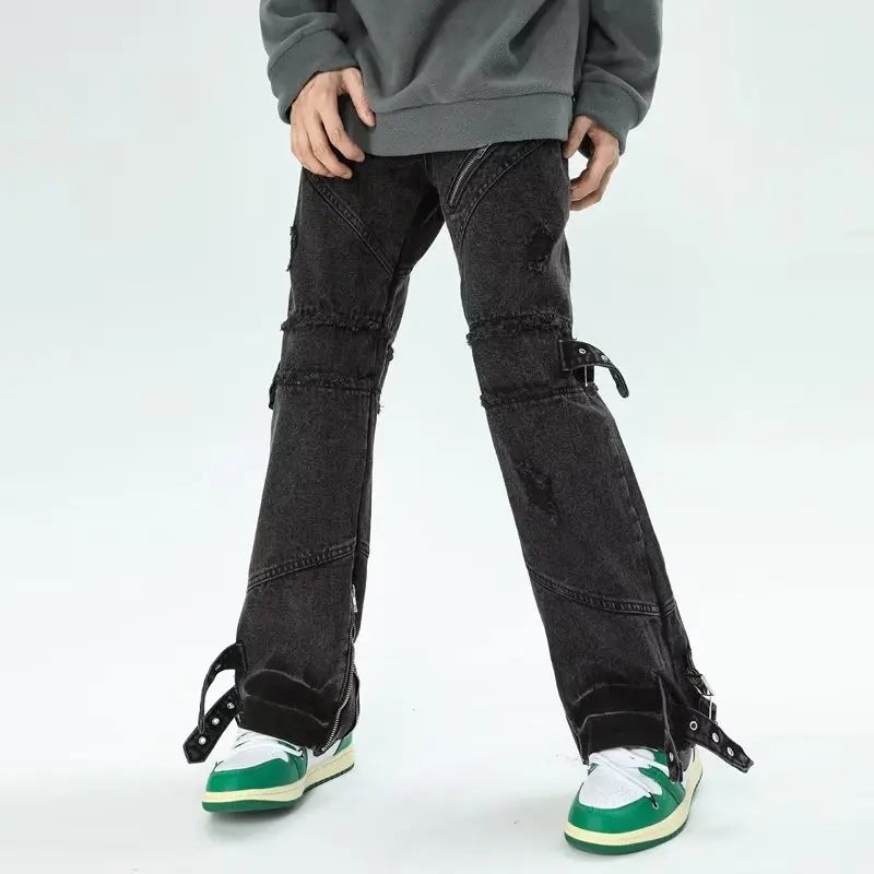 Work & Play Baggy Stacked Punk Jeans