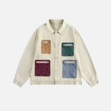 Trendy Cowboy Style Multi Pockets Denim Jacket