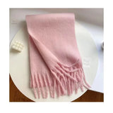 Cashmere Solid Color Thick Scarves
