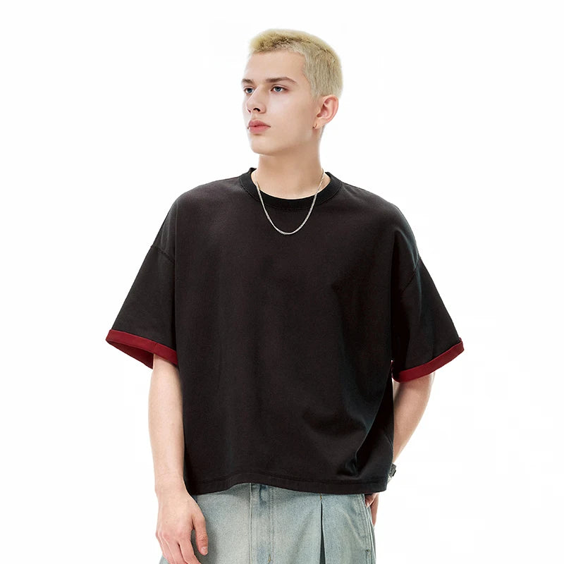 Oversized Reversible Colorful T-Shirt