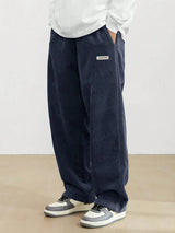 Comfortable Loose Fit Corduroy Pants
