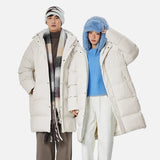 Vêtements streetwear, doudoune épaisse à capuche, style oversize