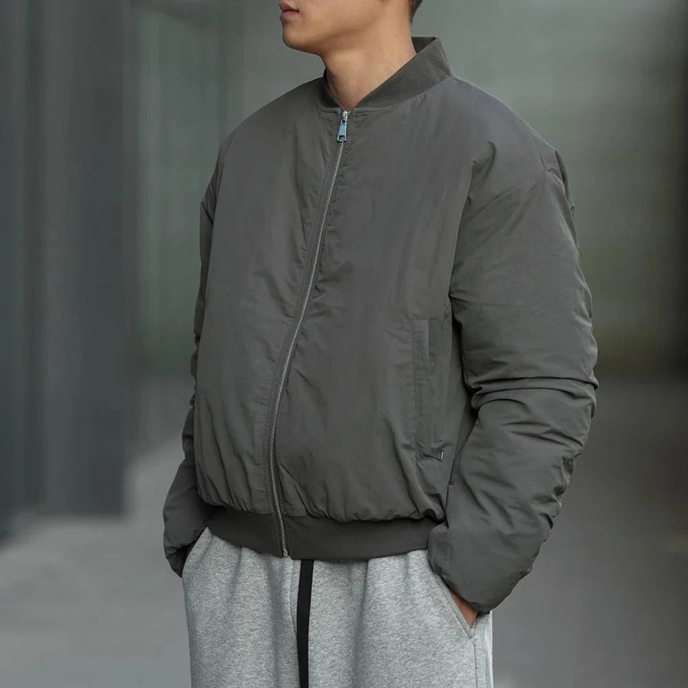 Veste de baseball rétro haut de gamme brodée