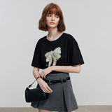 Women Comfort Stylish Short Sleeve Casual T-Shirt
