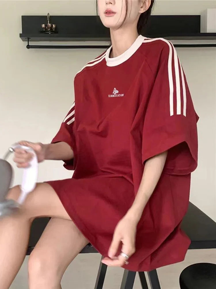 Sports Women's Oversized Retro T-shirt