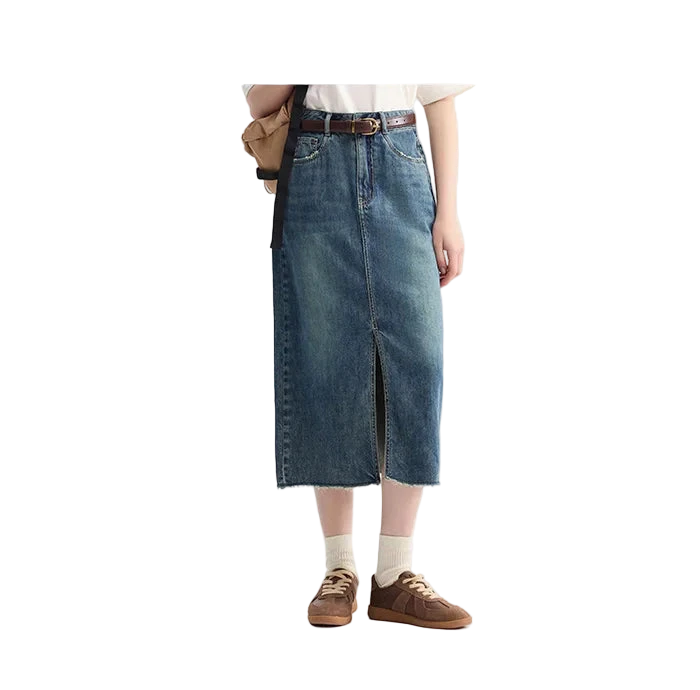 Straight-Cut Summer Skirt