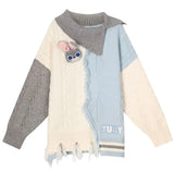 Women Cozy Knit Half High Sweater