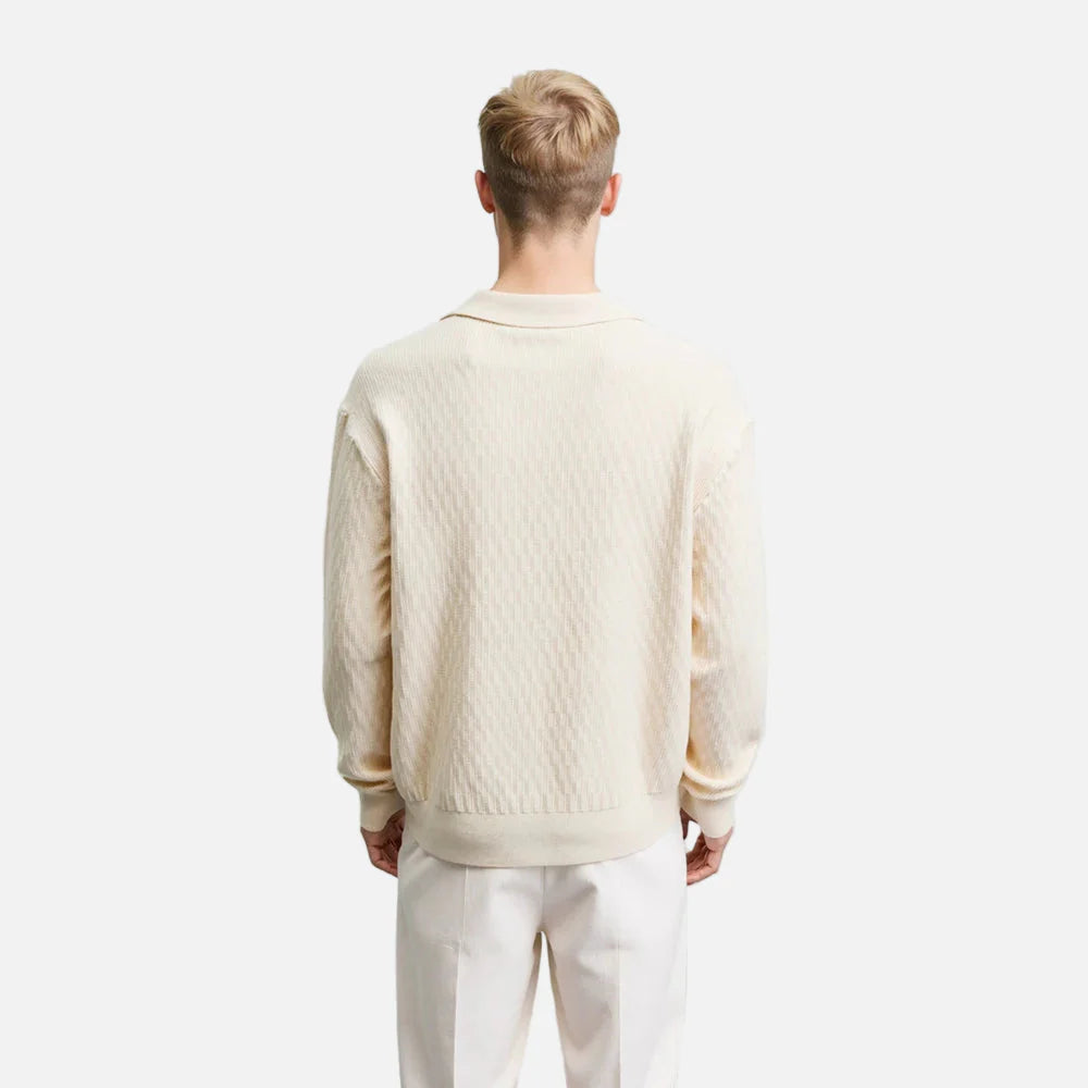 Flattering Casual Solid Color Knitted Sweater