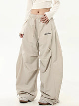 Pantalon cargo vintage taille haute
