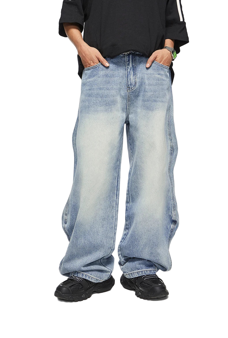 Wide Leg Boyfriend Jeans