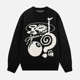 Cozy Winter Warm Jacquard Knit Sweater