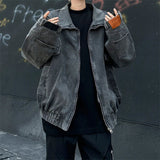 Deconstructive American Washed Denim Jacket