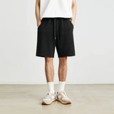 Lässige schwarze Cargo-Shorts im Hip-Hop-Retro-Stil für Herren