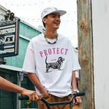 T-shirt d'été « Protégez les chiens »