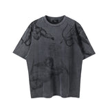 Vintage Retro Cherub Kurzarm-T-Shirt