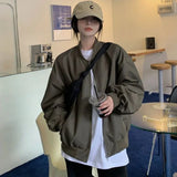 Windbreaker Y2k Oversized Bomber Jacket