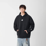 Warm Embroidered Hip Hop Logo Hoodie