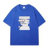 Floral Print Cotton T-Shirt