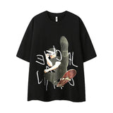 Stylish Chinese Gongfu Printed Summer T-Shirt
