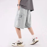 Baggy High Blue Denim Jorts