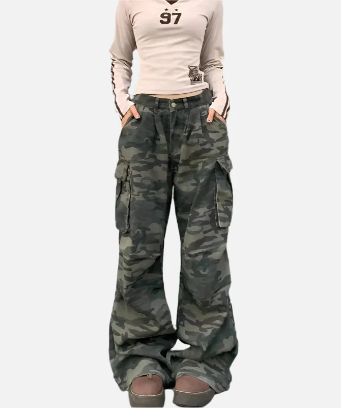여성용 레인저 카고 진