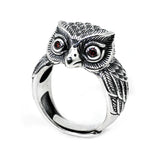 Cute Punk Owl Open Finger Ring