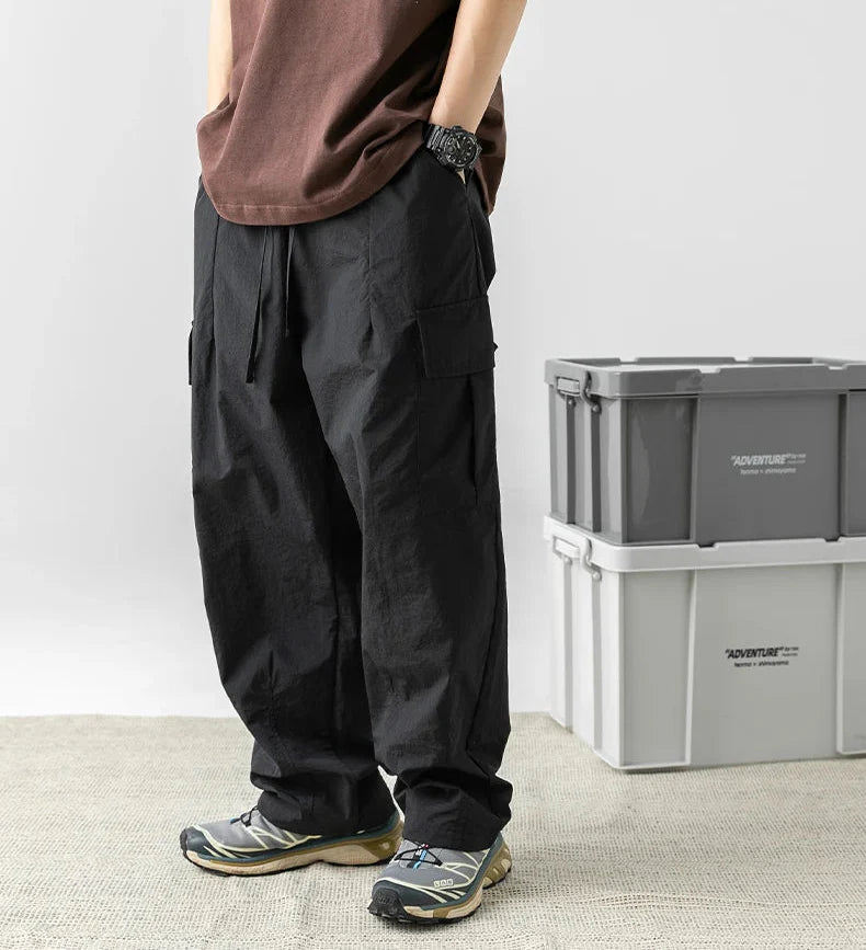 Summer Versatile Solid Color Cargo Pants