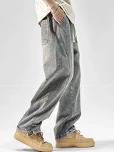 Streetwear Coole Herbst High Street Wide Leg Jeans