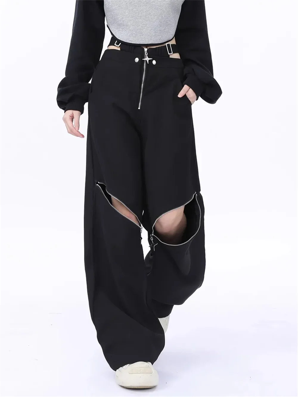 레트로 Y2K 오버사이즈 팬츠