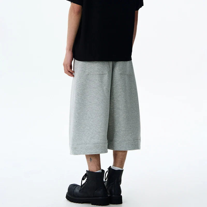 Stylish High Quality Solid Casual Jorts