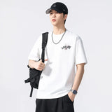 Black and White Stretchy Short Sleeve T-Shirt