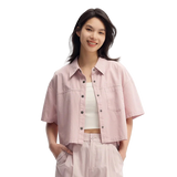 Vintage-Inspired Loose-Fit Shirt