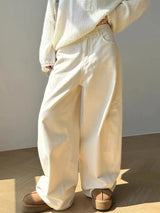 Utility Vibe High Waist Loose Straight Leg Jeans