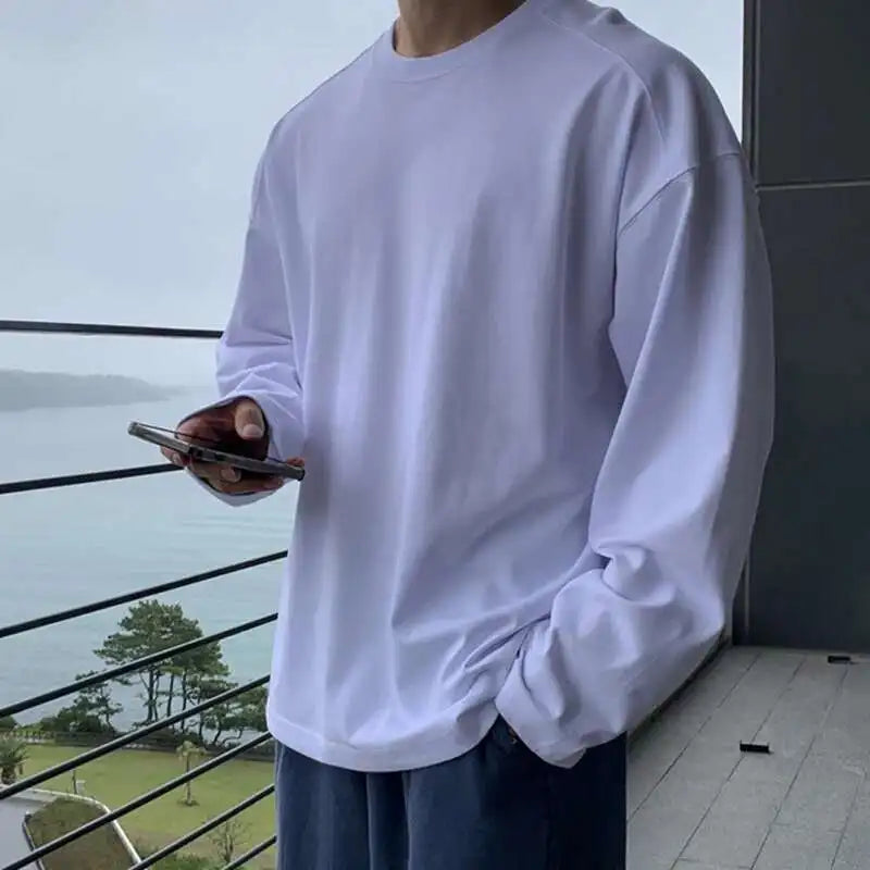 Casual Korean Long Sleeve T-shirt