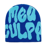 Knitted Letter Print Beanie