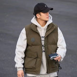 Japanese Trend Thickened Winter Cotton Vest