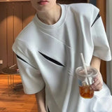 Trendy Versatile American Style Crew T-Shirt