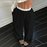 Comfortable Loose Retro Wide Leg Sweatpants