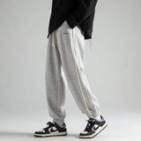Breathable Striped Side Baggy Sporty Jogger